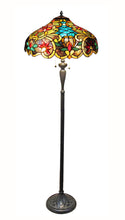 Load image into Gallery viewer, RADIANCE goods Victorian 2 Light Floor Lamp 18&quot; Shade
