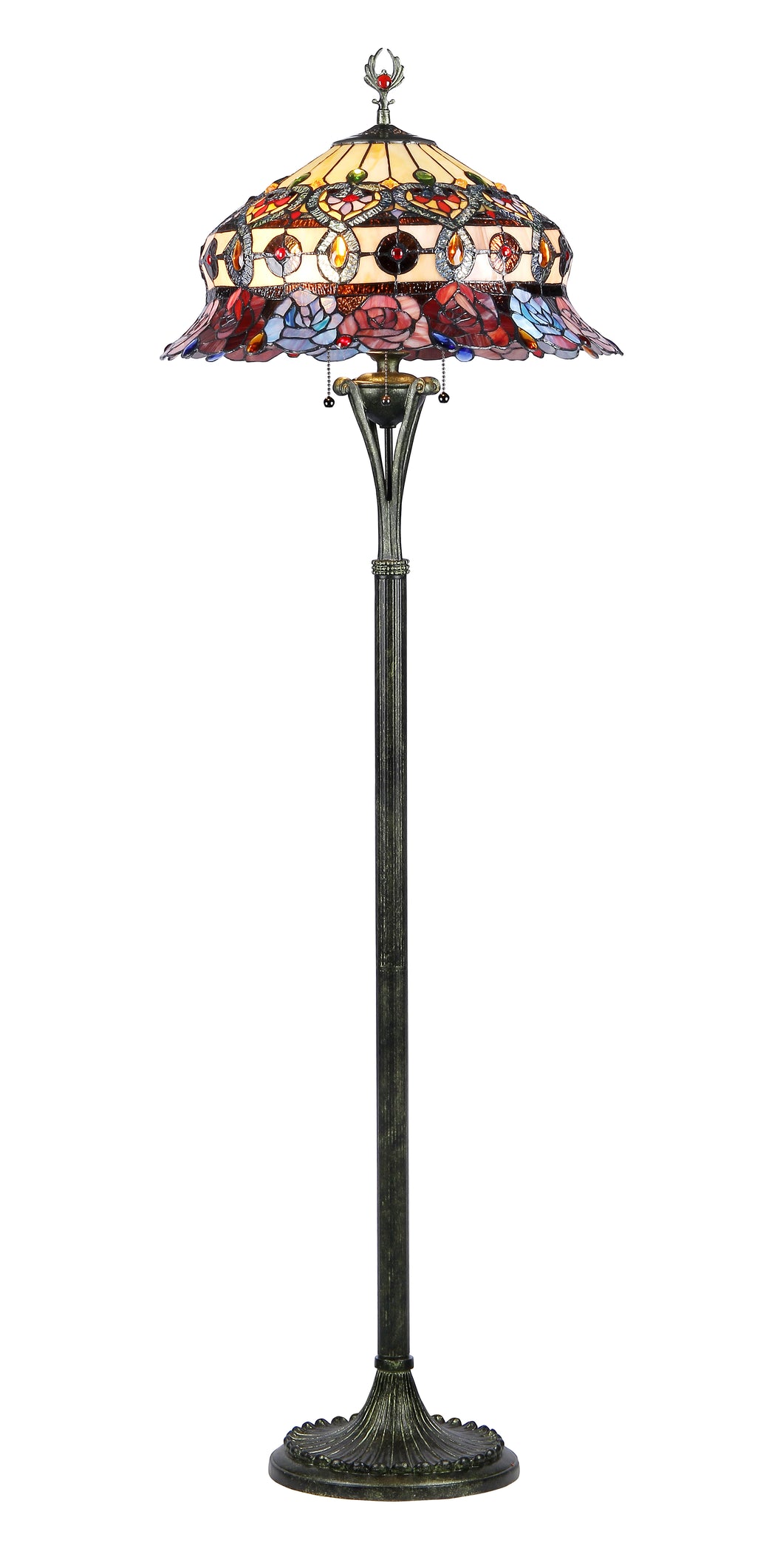 RADIANCE goods Floral 3 Light Floor Lamp 20