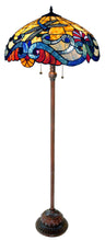 Load image into Gallery viewer, RADIANCE goods Dragonfly 2 Light Floor Lamp 18&quot; Shade
