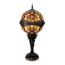 Load image into Gallery viewer, RADIANCE goods Tiffany-Style 1 Light Victorian Table Lamp 11&quot; Shade
