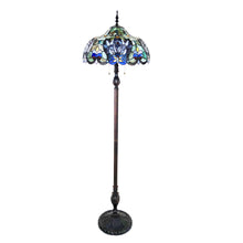 Load image into Gallery viewer, RADIANCE goods Victorian 3 Light Floor Lamp 18&quot; Shade
