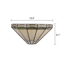 Load image into Gallery viewer, RADIANCE goods 1 Light Mission Indoor Wall Sconce 12&quot; Wide
