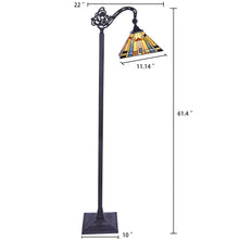 Load image into Gallery viewer, RADIANCE goods Mission 1 Light Reading Floor Lamp 11&quot; Shade
