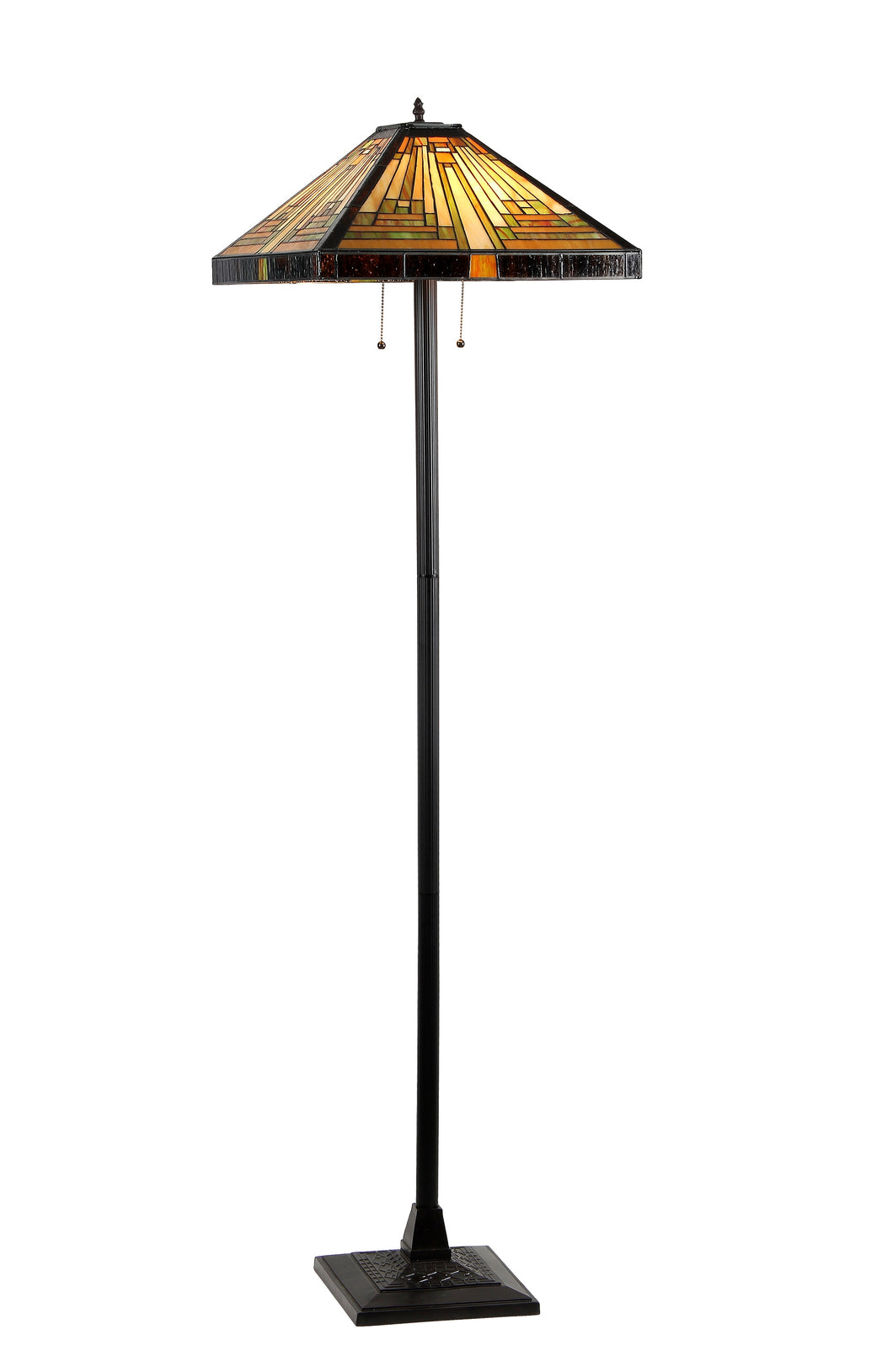 RADIANCE goods Mission 2 Light Floor Lamp 18