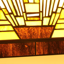 Load image into Gallery viewer, RADIANCE goods Mission 3 Light Blackish Bronze Island Pendant 28&quot; Wide
