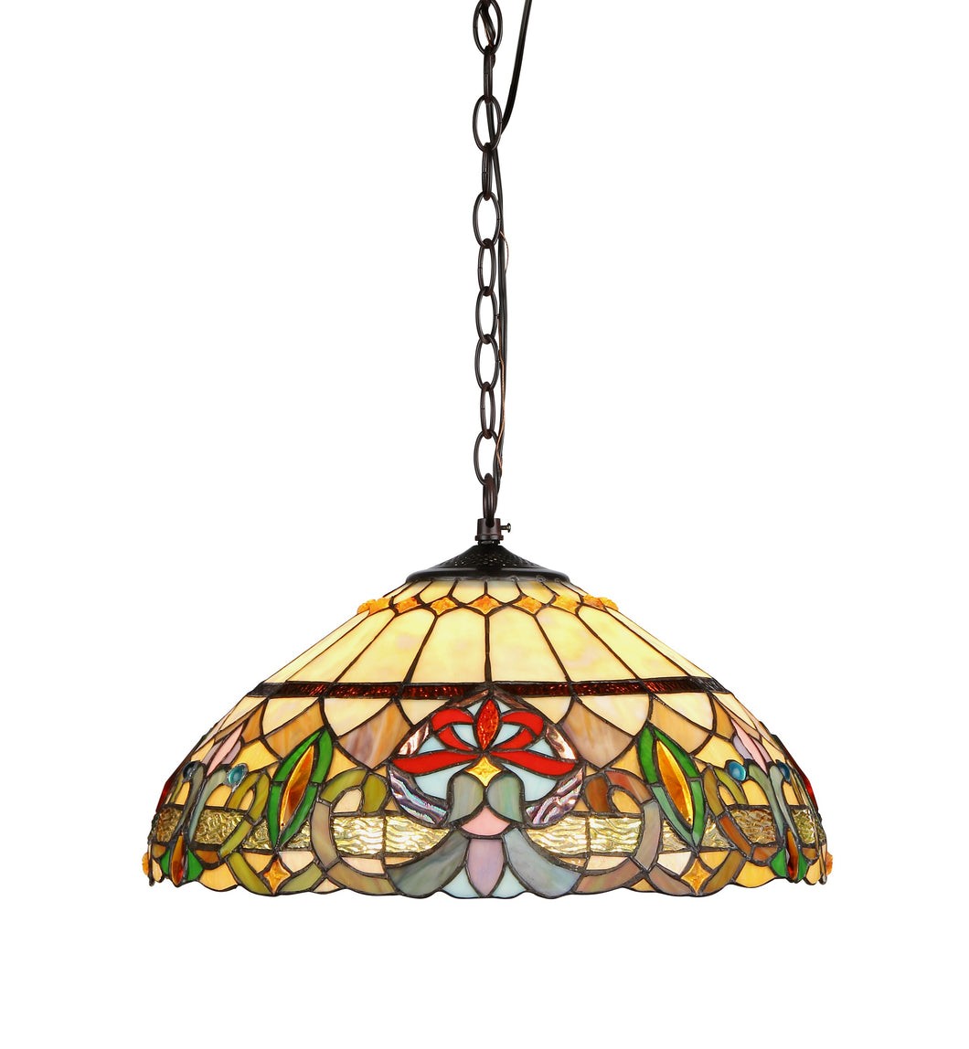 RADIANCE goods Victorian-style 2 Light Ceiling Pendant Fixture 18