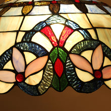 Load image into Gallery viewer, RADIANCE goods Victorian-Style 2 Light Inverted Ceiling Pendant 18&quot; Shade
