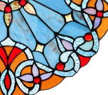 Load image into Gallery viewer, RADIANCE goods Tiffany-style Victorian Stained Glass Window Panel 20&quot; Height
