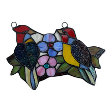 Load image into Gallery viewer, RADIANCE goods Animal Stained Glass Window Panel 9.1&quot;x6.5&quot;
