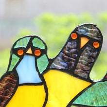 Load image into Gallery viewer, RADIANCE goods Animal Stained Glass Window Panel 8&quot;x6.1&quot;
