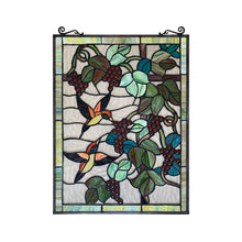 Load image into Gallery viewer, RADIANCE goods Animal Stained Glass Window Panel 18&quot;x25&quot;
