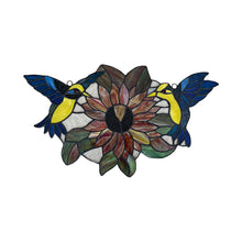 Load image into Gallery viewer, RADIANCE goods Animal Stained Glass Window Panel 21&quot;x12&quot;
