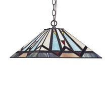 Load image into Gallery viewer, RADIANCE goods Mission-Style 2 Light Inverted Ceiling Pendant 16&quot; Shade
