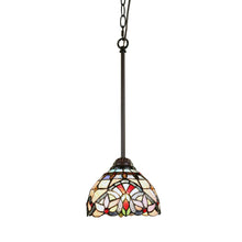 Load image into Gallery viewer, RADIANCE goods Victorian-Style Dark Bronze 1 Light Ceiling Mini Pendant 8&quot; Wide
