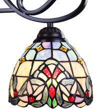 Load image into Gallery viewer, RADIANCE goods Victorian-Style Blackish Bronze 3-Light Mini-Chandelier 25&quot; Wide
