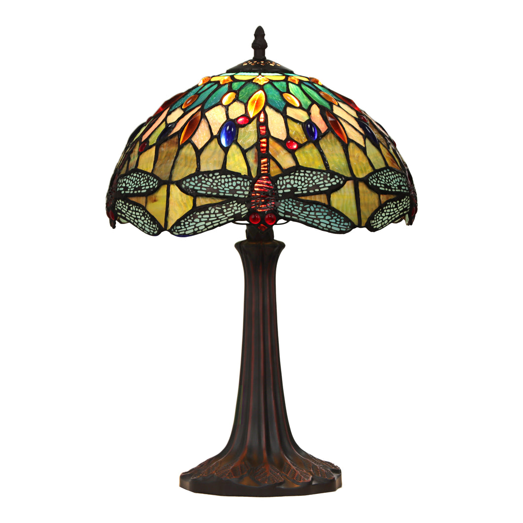 RADIANCE goods Tiffany-style Dark Bronze 1 Light Table Lamp 12