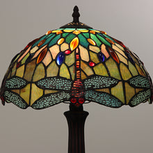 Load image into Gallery viewer, RADIANCE goods Tiffany-style Dark Bronze 1 Light Table Lamp 12&quot; Shade
