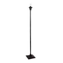 Load image into Gallery viewer, RADIANCE goods Mission Tiffany-style Dark Bronze 1 Light Torchiere Lamp 14&quot; Shade/69&quot; Tall
