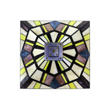 Load image into Gallery viewer, RADIANCE goods Mission-Style Blackish Bronze 2-Light Floor Lamp 18&quot; Shade

