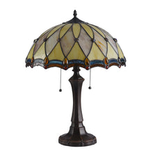 Load image into Gallery viewer, RADIANCE goods Tiffany-Style 2 Light Victorian Table Lamp 16&quot; Shade
