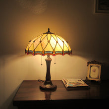 Load image into Gallery viewer, RADIANCE goods Tiffany-Style 2 Light Victorian Table Lamp 16&quot; Shade
