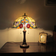 Load image into Gallery viewer, RADIANCE goods Tiffany-Style 2 Light Victorian Table Lamp 16&quot; Shade
