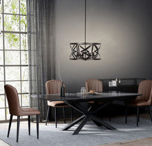 Load image into Gallery viewer, RADIANCE goods Farmhouse 5 Light Oil Rubbed Bronze Finish Ceiling Pendant 21&quot; Wide
