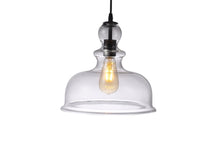 Load image into Gallery viewer, RADIANCE goods Transitional 1 Light Oil Rubbed Bronze Ceiling Pendant 12&quot; Wide
