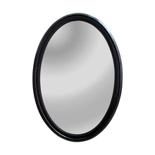 Load image into Gallery viewer, RADIANCE goods Contemporary-Style Cherry Finish Oval Wall Mirror 34&quot; Tall
