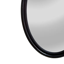 Load image into Gallery viewer, RADIANCE goods Contemporary-Style Cherry Finish Oval Wall Mirror 34&quot; Tall
