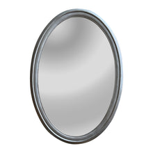 Load image into Gallery viewer, RADIANCE goods Contemporary-Style Silver Finish Oval Wall Mirror 34&quot; Tall
