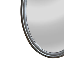 Load image into Gallery viewer, RADIANCE goods Contemporary-Style Silver Finish Oval Wall Mirror 34&quot; Tall
