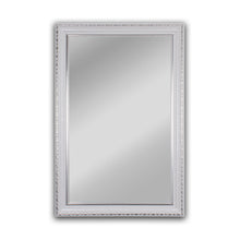 Load image into Gallery viewer, RADIANCE goods Contemporary White Finish Rectangle Framed Wall Mirror 35&quot; Width
