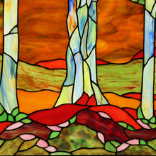 Load image into Gallery viewer, RADIANCE goods Tiffany-Style Stained Glass Verical Hanging Window Panel 33&quot; Tall
