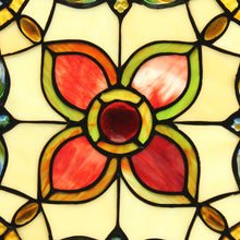 Load image into Gallery viewer, RADIANCE goods Dragonfly Stained Glass Window Panel 20&quot;x20&quot;
