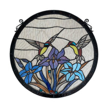 Load image into Gallery viewer, RADIANCE goods Animal Stained Glass Window Panel 20&quot;x20&quot;
