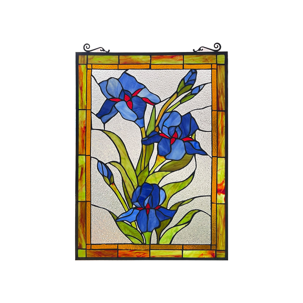 RADIANCE goods Stained Glass Window Panel 24