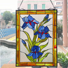 Load image into Gallery viewer, RADIANCE goods Stained Glass Window Panel 24&quot; Tall

