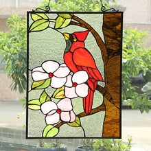 Load image into Gallery viewer, RADIANCE goods Animal Stained Glass Window Panel 24.8&quot;x17.72&quot;
