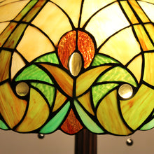 Load image into Gallery viewer, RADIANCE goods Tiffany-Style 2 Light Victorian Table Lamp 25&quot; Width
