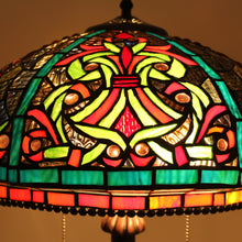 Load image into Gallery viewer, RADIANCE goods Tiffany-Style 2 Light Victorian Table Lamp 17&quot; Width
