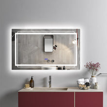 Load image into Gallery viewer, RADIANCE goods Back-Lit Rectangular Touch Screen LED Mirror 39&quot; Wide
